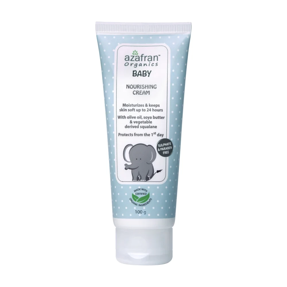 Azafran Organics Baby Nourishing Cream, 100 g-1.webp